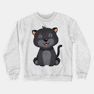 Funny Black Cat Crewneck Sweatshirt